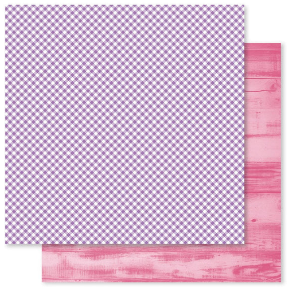 Paper Rose Rainbow Garden Patterns 6x6" paper pack