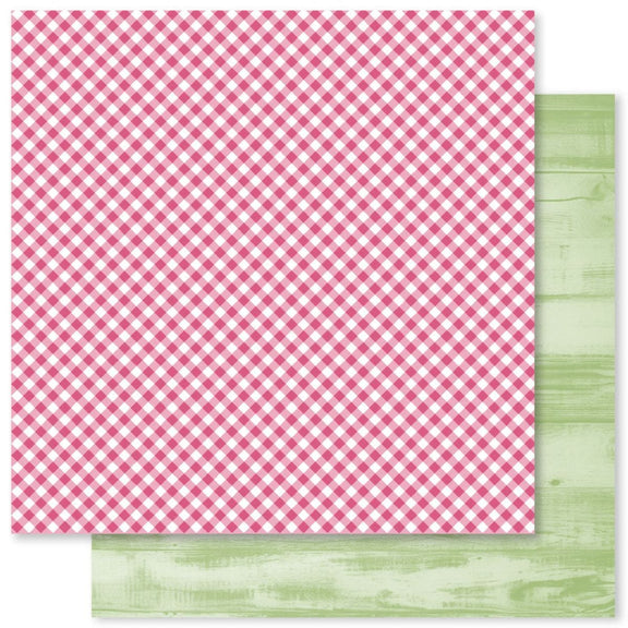 Paper Rose Rainbow Garden Patterns 6x6" paper pack