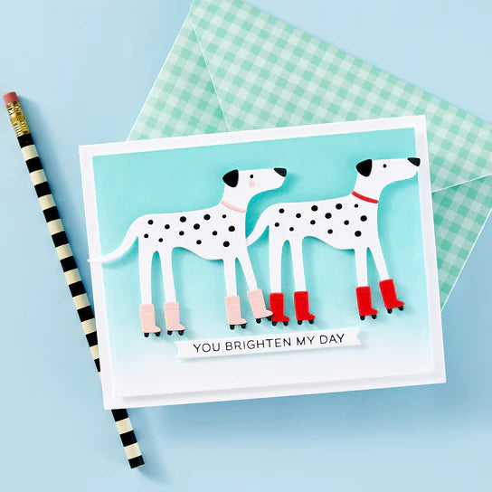 Spellbinders Roller Disco Dottie Die Set