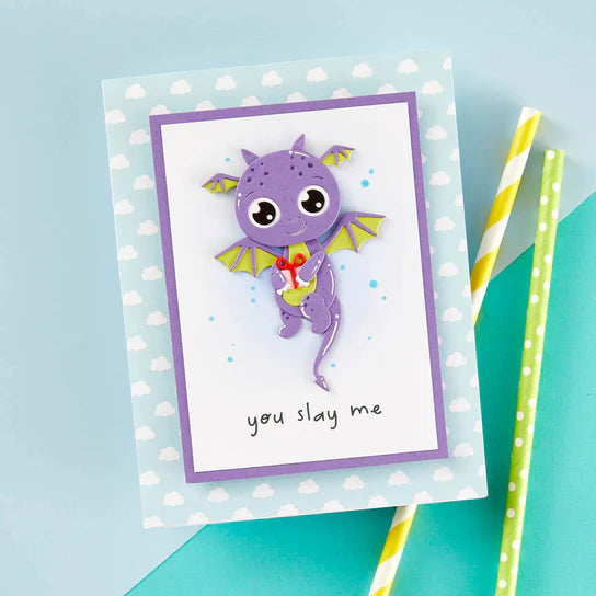 Spellbinders Monster Birthday Stamp and Die Bundle