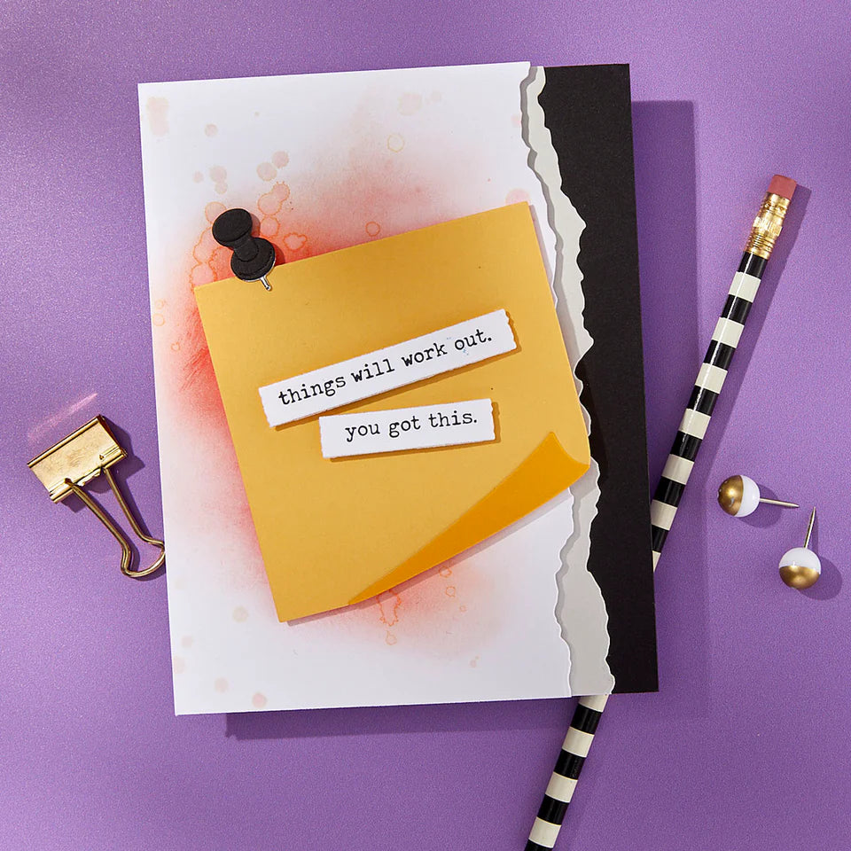 Spellbinders Torn Paper Edges Dies