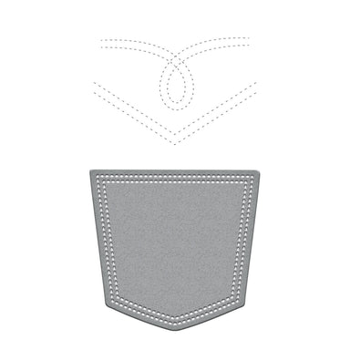 Spellbinders Back Pocket Etched Dies