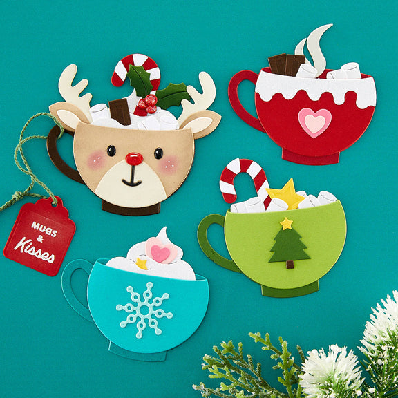 Spellbinders Merry Mug Creations Etched Dies (Nichol Spohr)