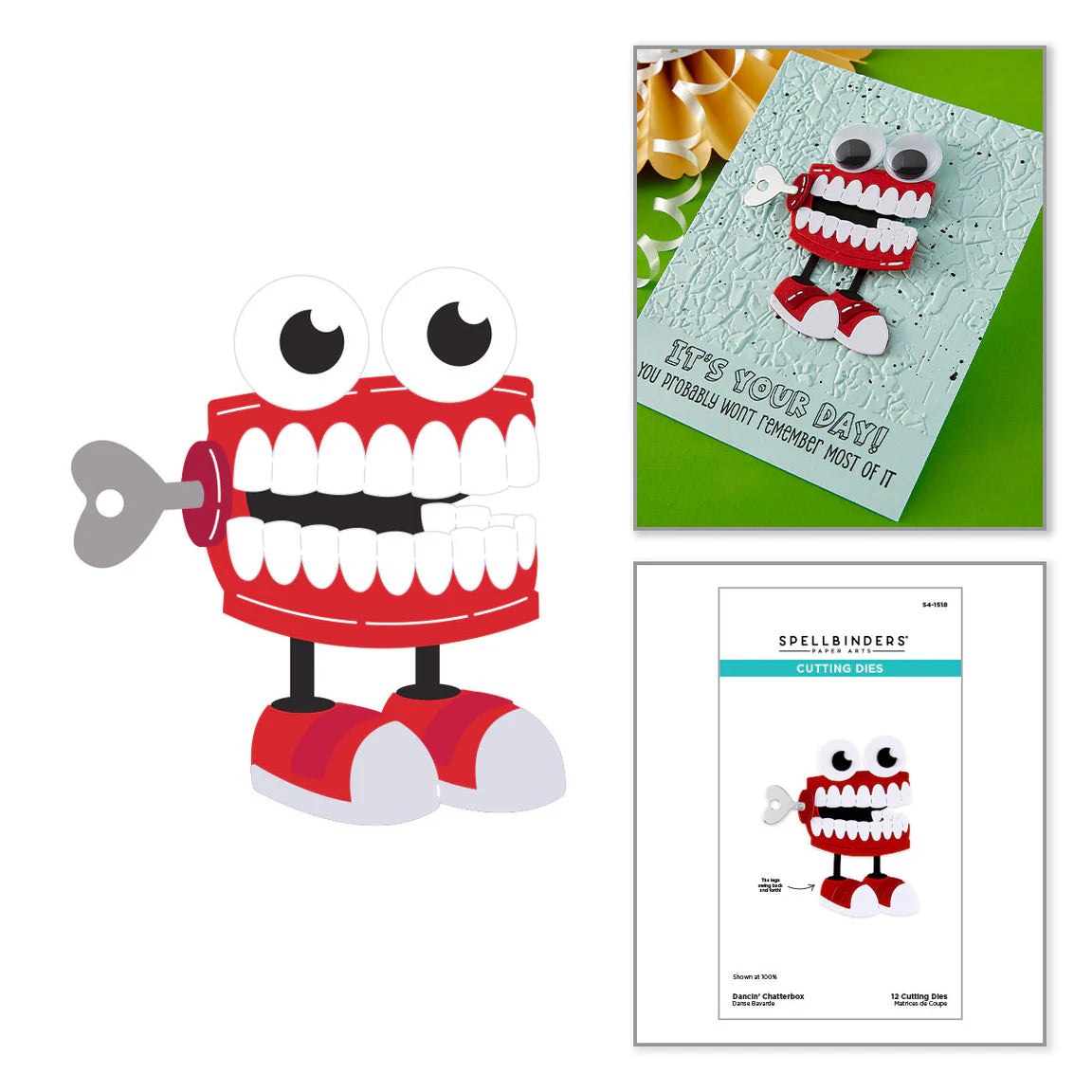 Dancin' Chatterbox Etched Dies