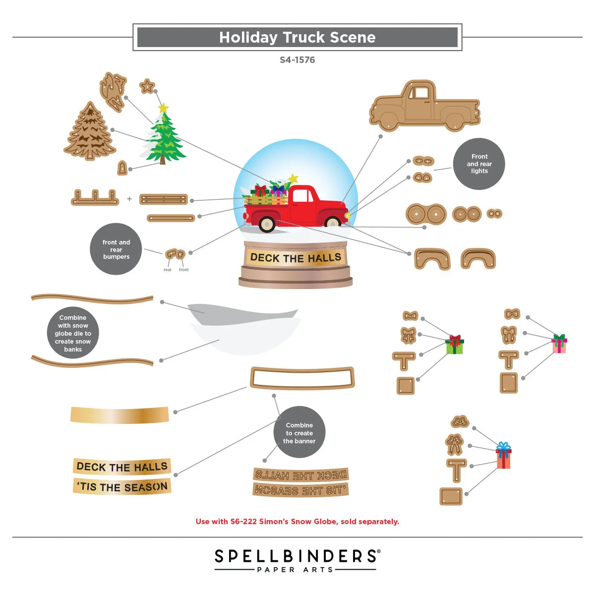 Snow Globe Scenes Die Bundle by Simon Hurley/Ranger for Spellbinders