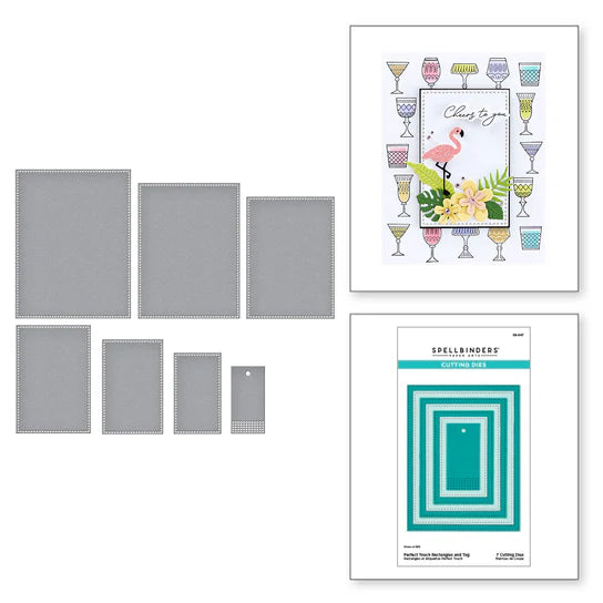 Spellbinders Perfect Touch Rectangles and Tag Dies