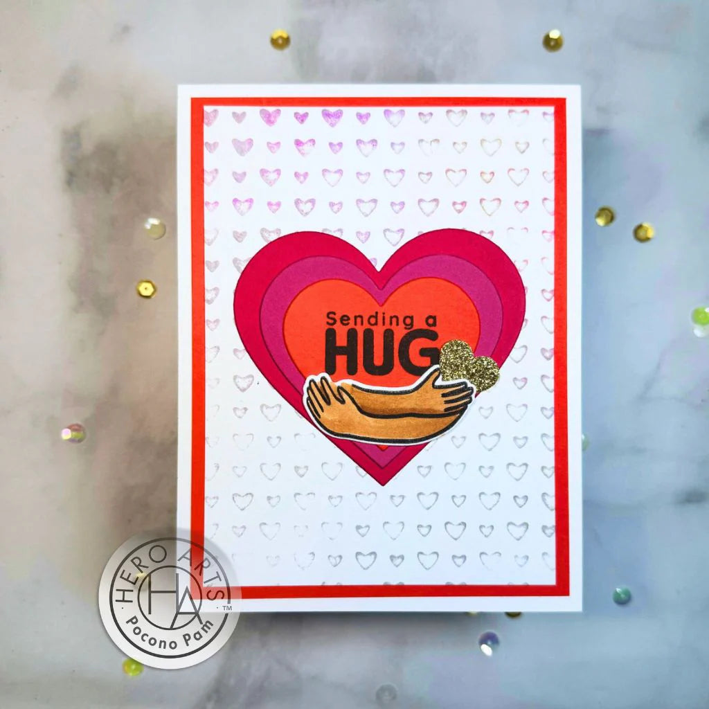 Hero Arts Appreciate You Stamp and Die Bundle