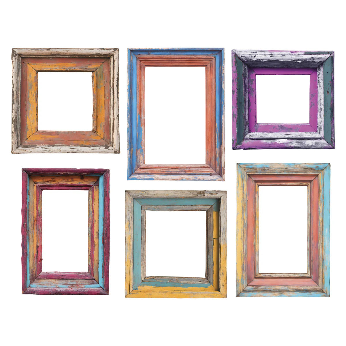 Spellbinders Beautifully Imperfect Chipboard Frames