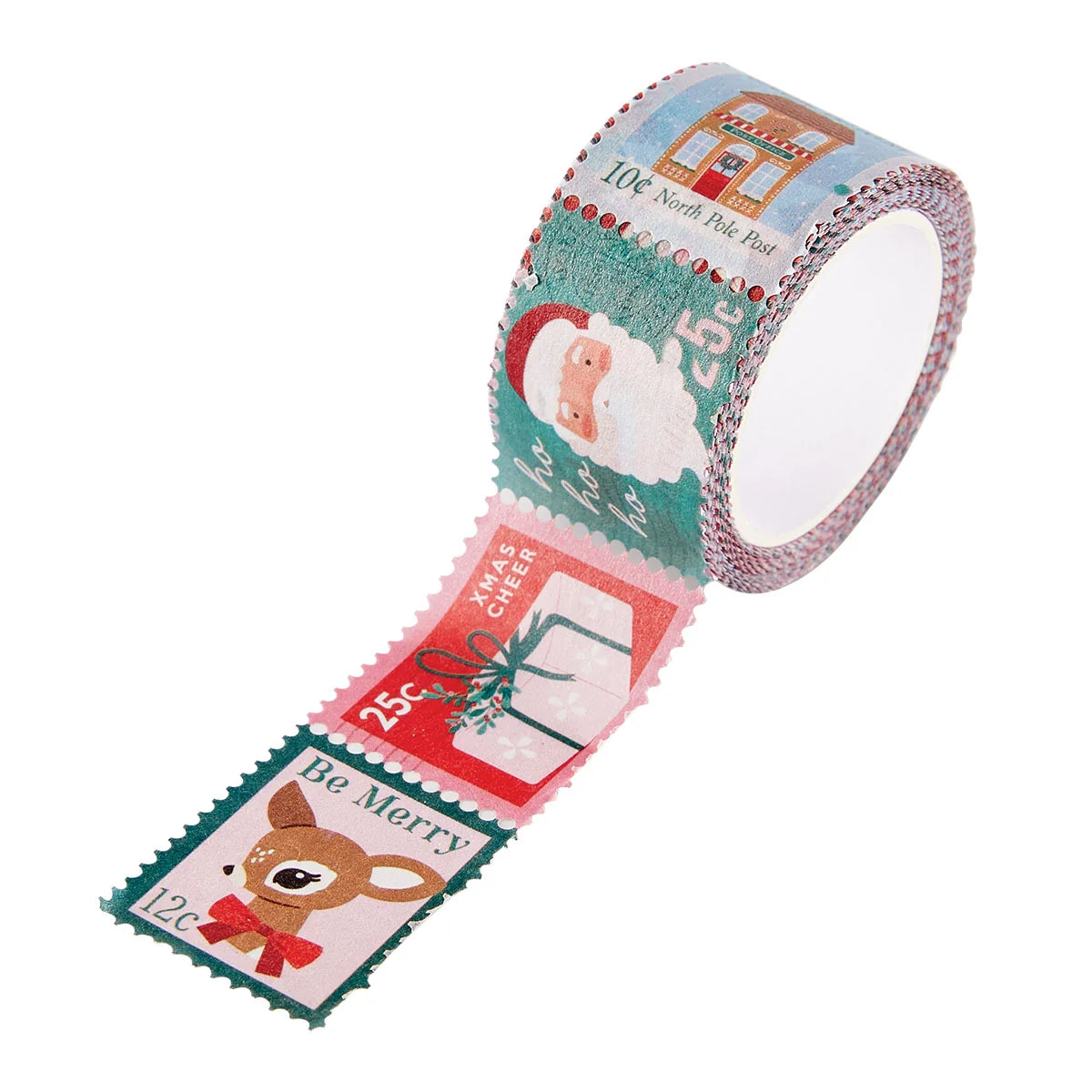 Dear Santa Postage Stamp Washi Tape by Spellbinders