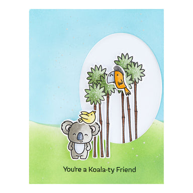 Spellbinders Playful Koalas Stamp and Die Set