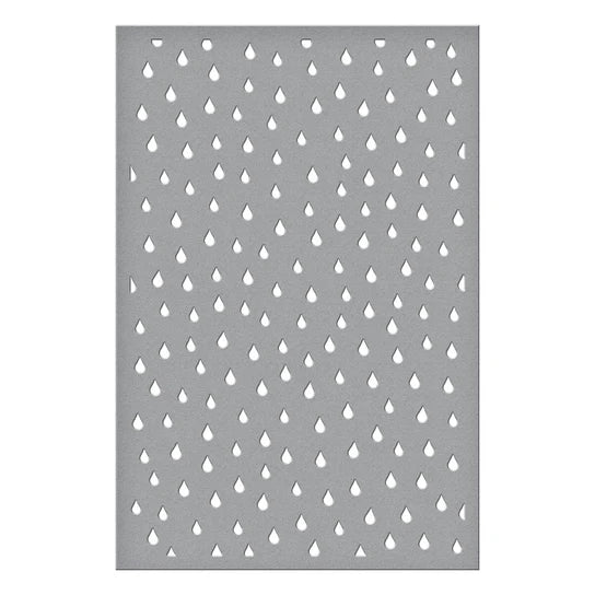 Spellbinders Raindrop Stencil