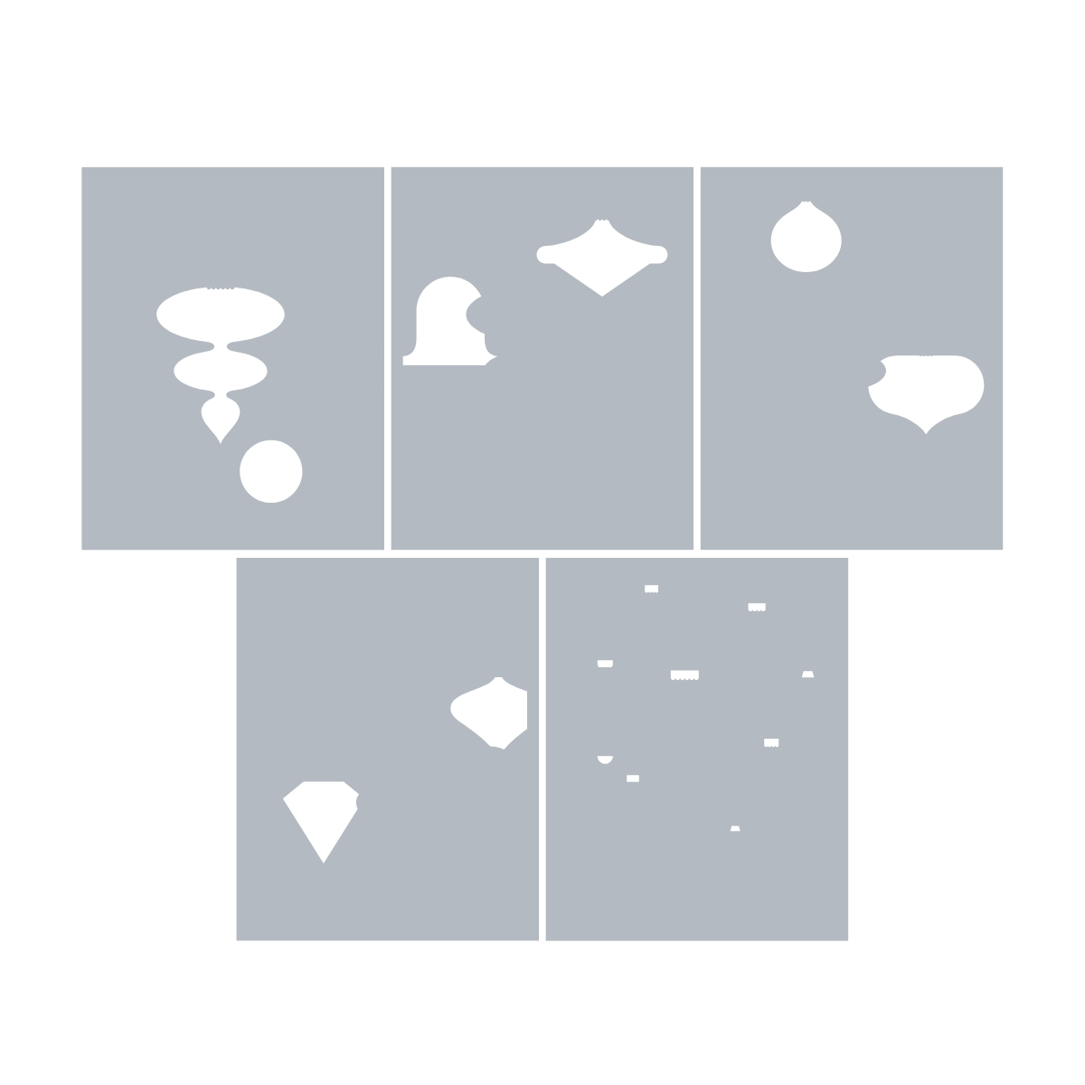 BetterPress Society October 2026 add-on stencil set