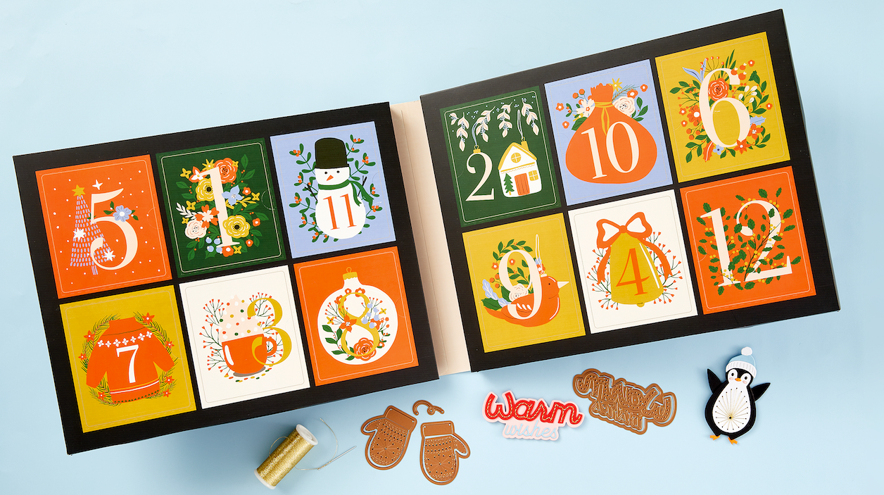 Spellbinders 2024 12 Days of Stitchmas 12 Day Advent Calendar