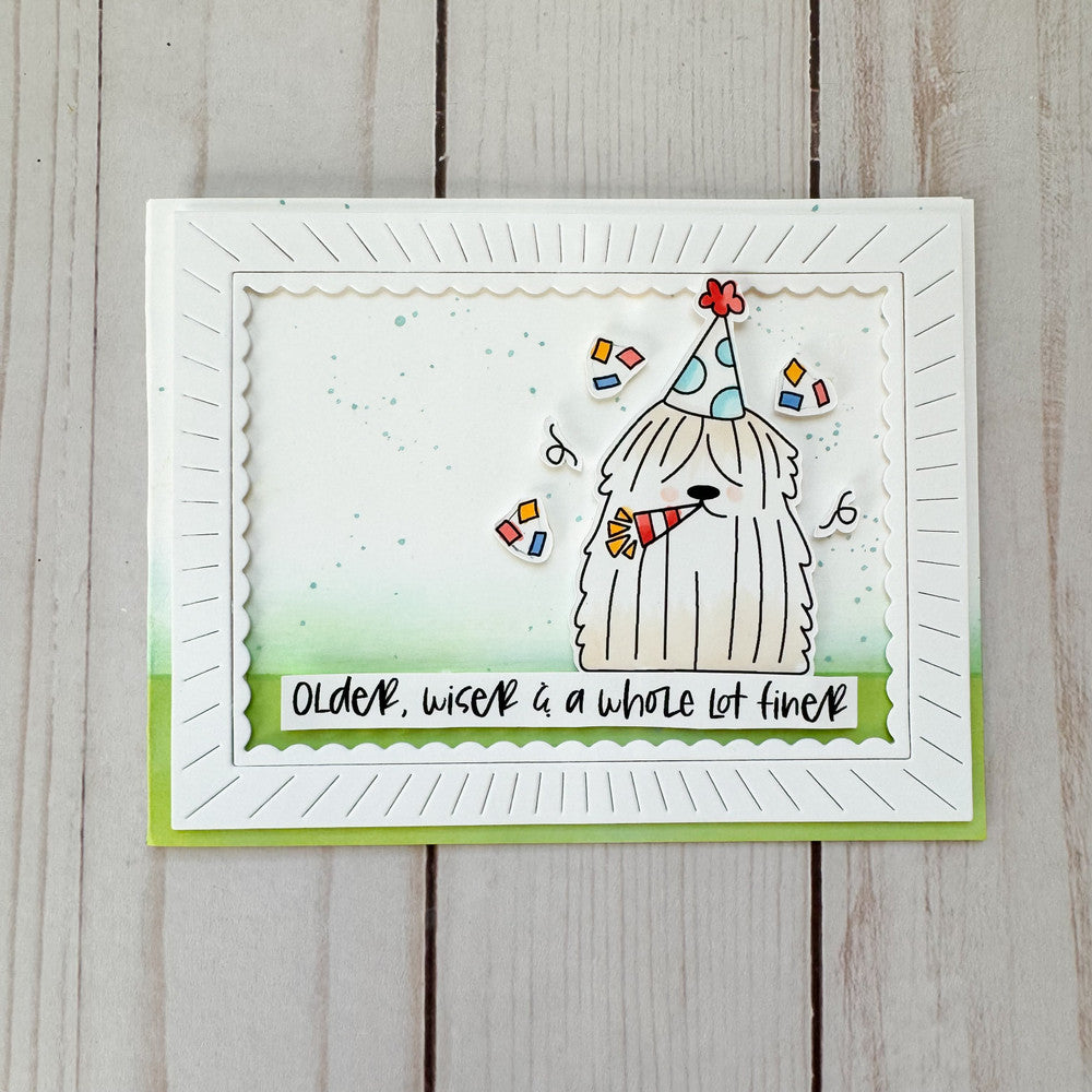 Avery Elle More Inside Greetings Clear Stamps