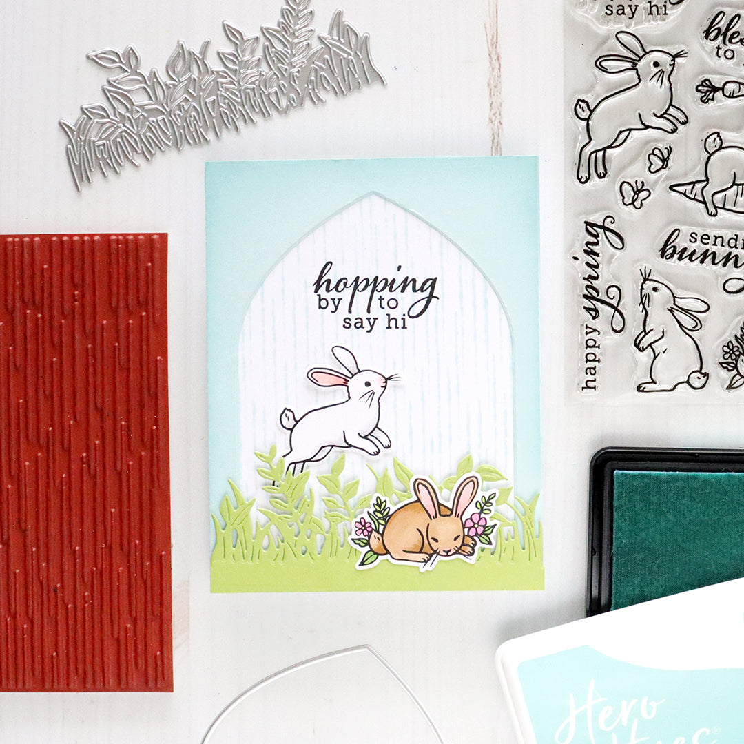 Hero Arts Spring Bunny Bundle (Stamp and Die Set)