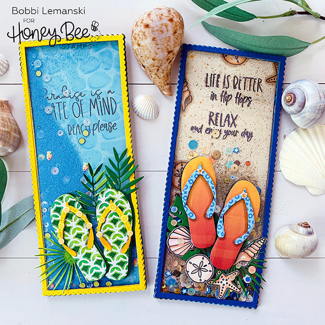 Honey Bee Stamps Flip Flop Builder - Honey Cuts Dies