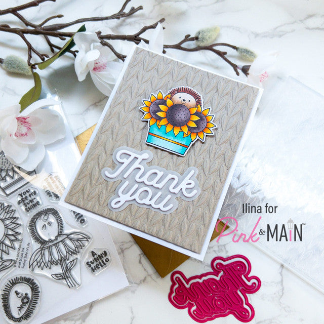 Pink & Main Autumn Greetings Die Set