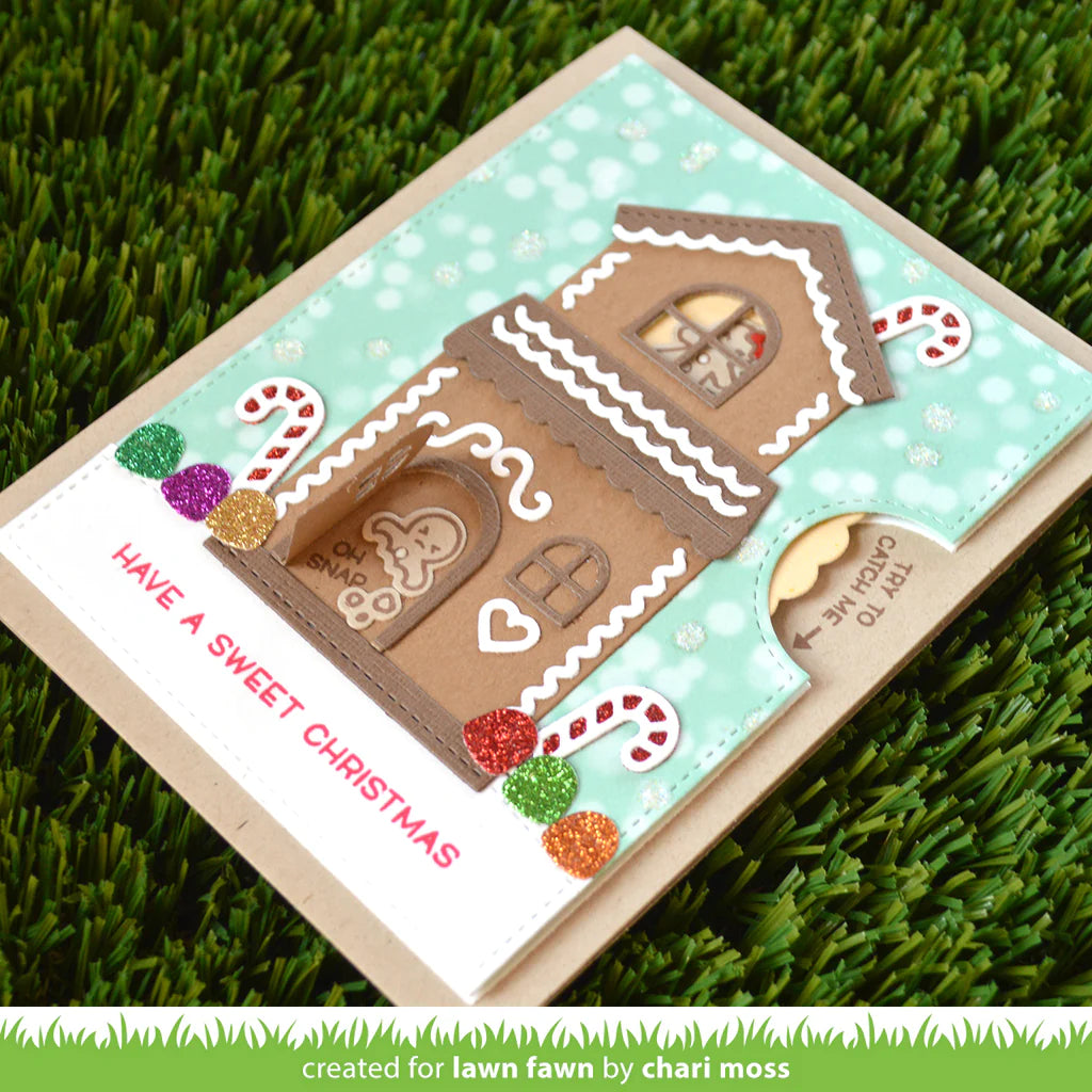 Lawn Fawn Build-a-House Gingerbread Add-on