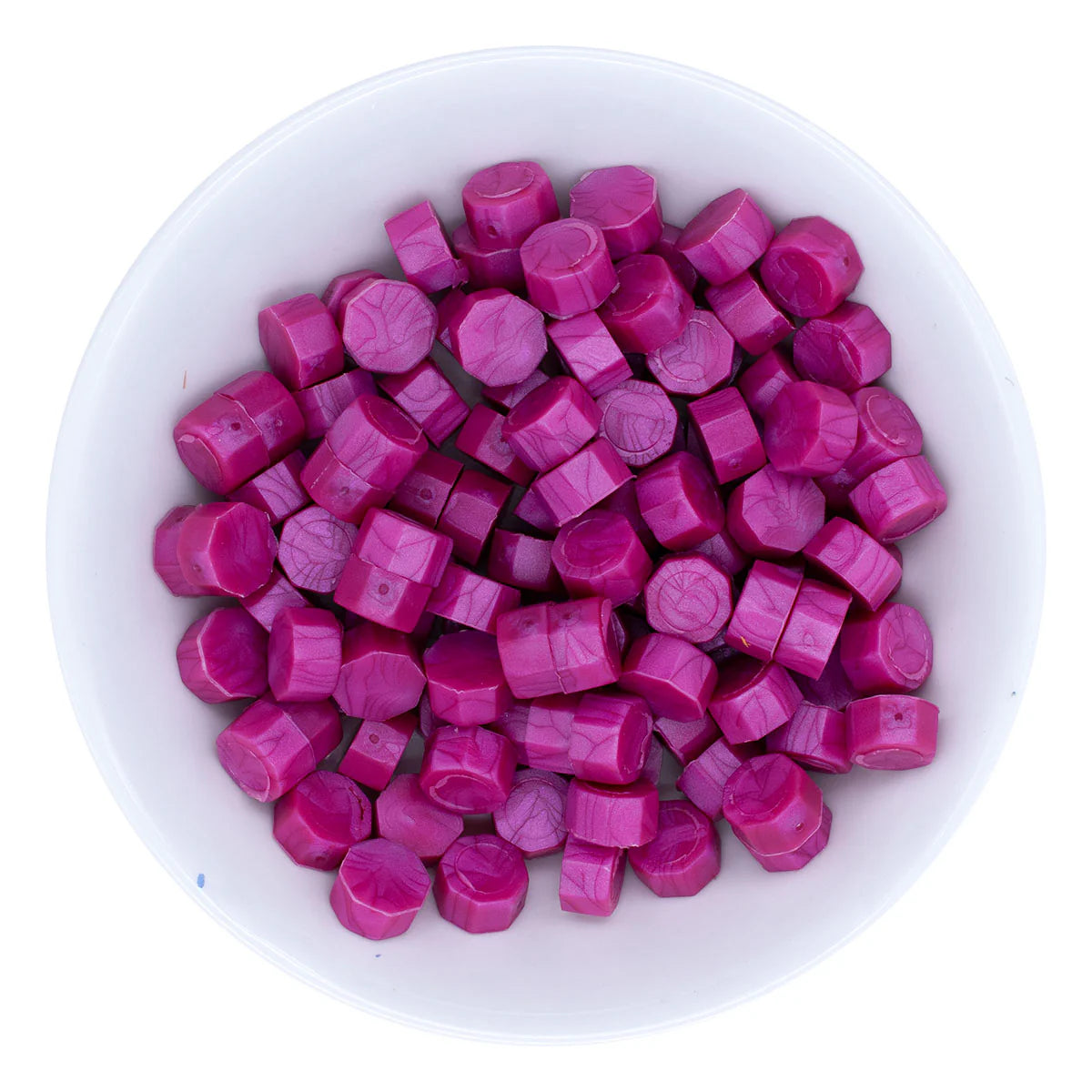 Fuchsia Wax Beads, Sealed by Spellbinders