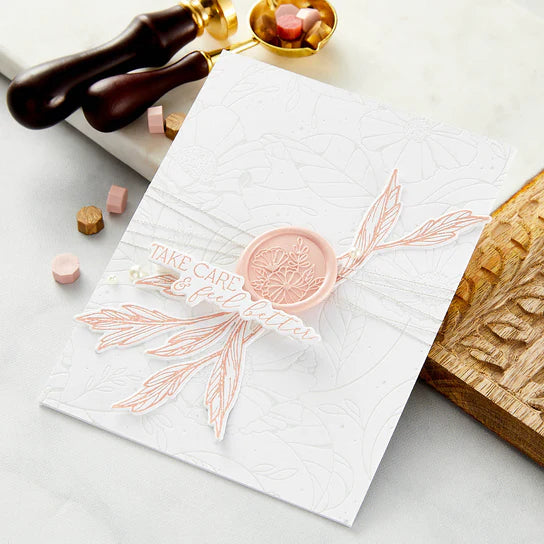 Spellbinders Timeless Blooms Wax Seal Stamp (Sealed by Spellbinders)