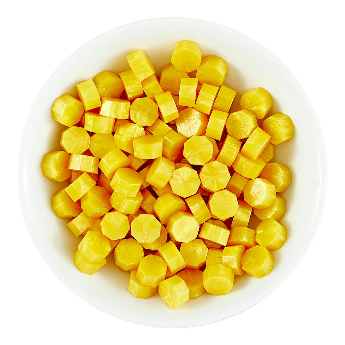 Canary Wax Beads, Sealed by Spellbinders