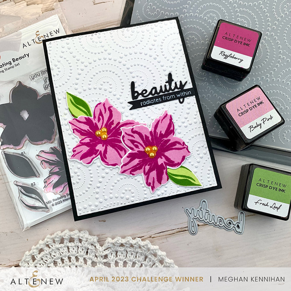 Altenew Mini Delight: Radiating Beauty Stamp & Die Set