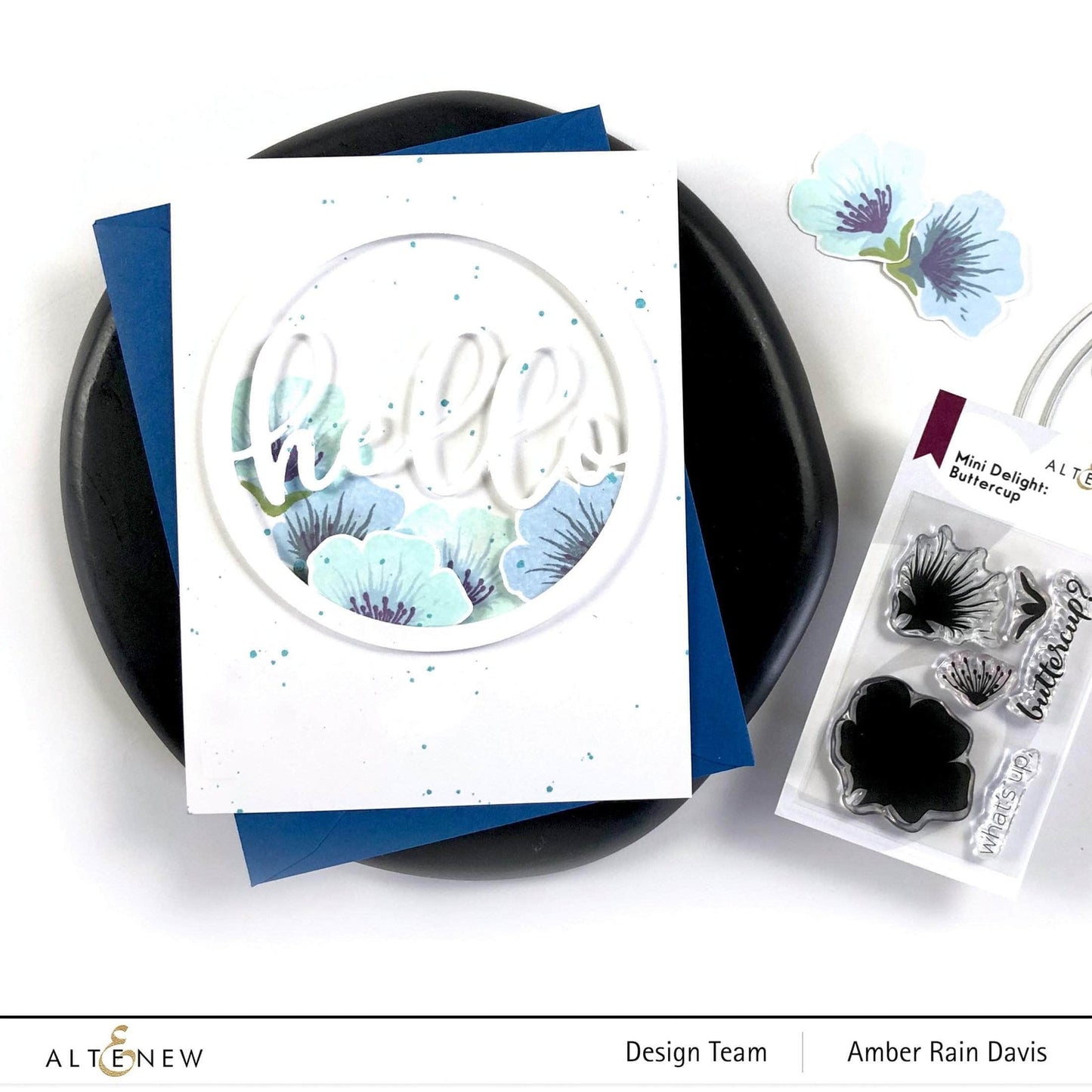 Altenew Mini Delight: Buttercup Stamp & Die Set