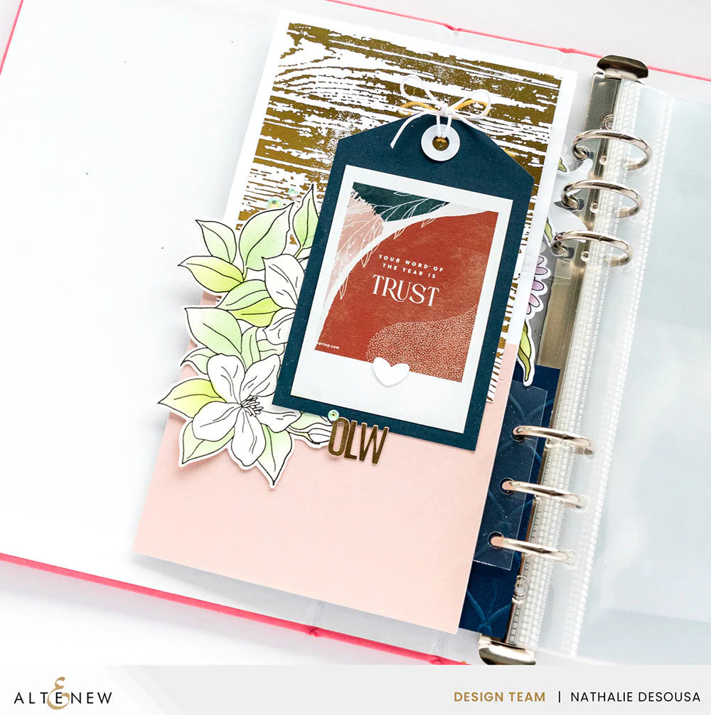 Altenew Essential Textures: Wood Press Plate (BetterPress Compatible)