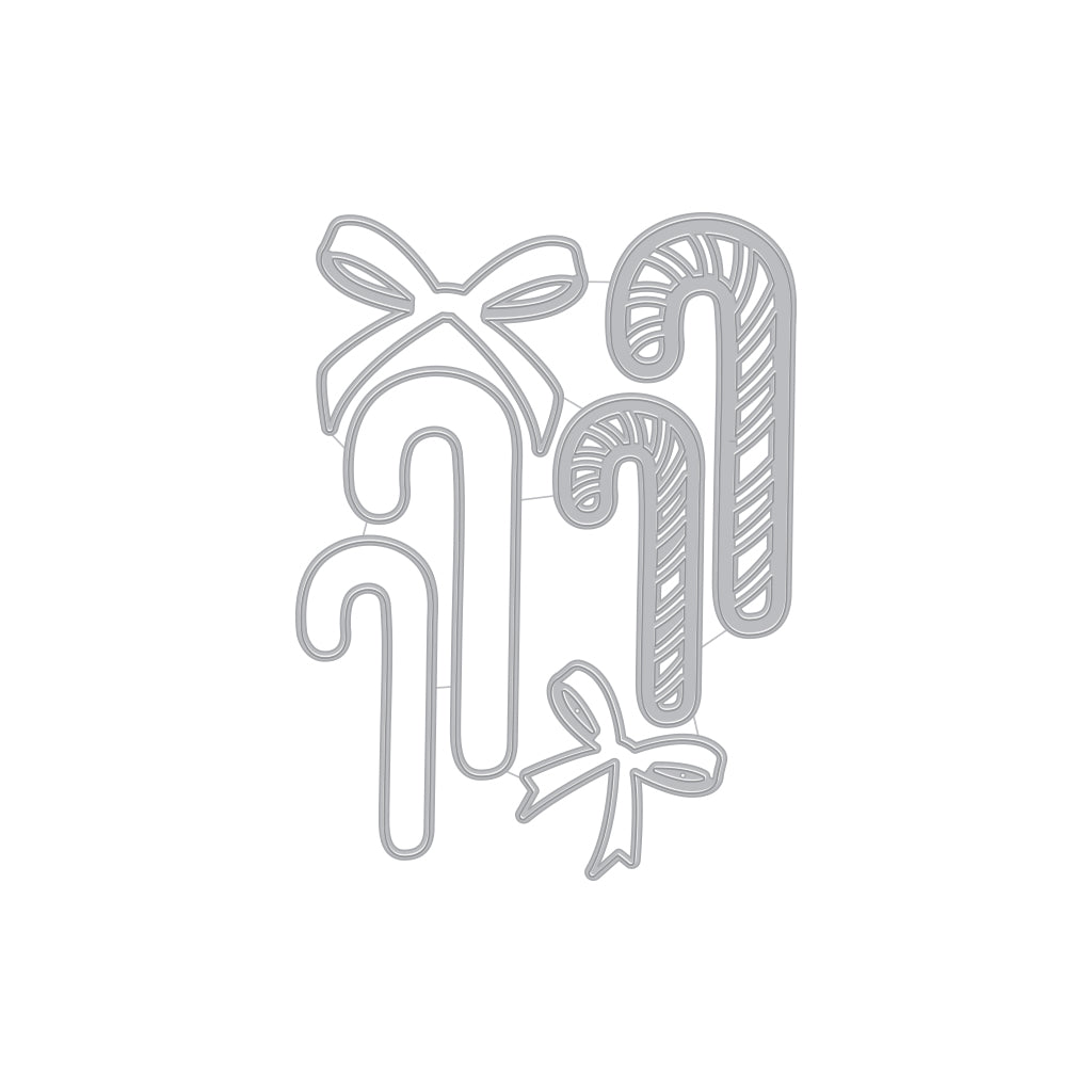 Hero Arts Candy Cane Fancy Die