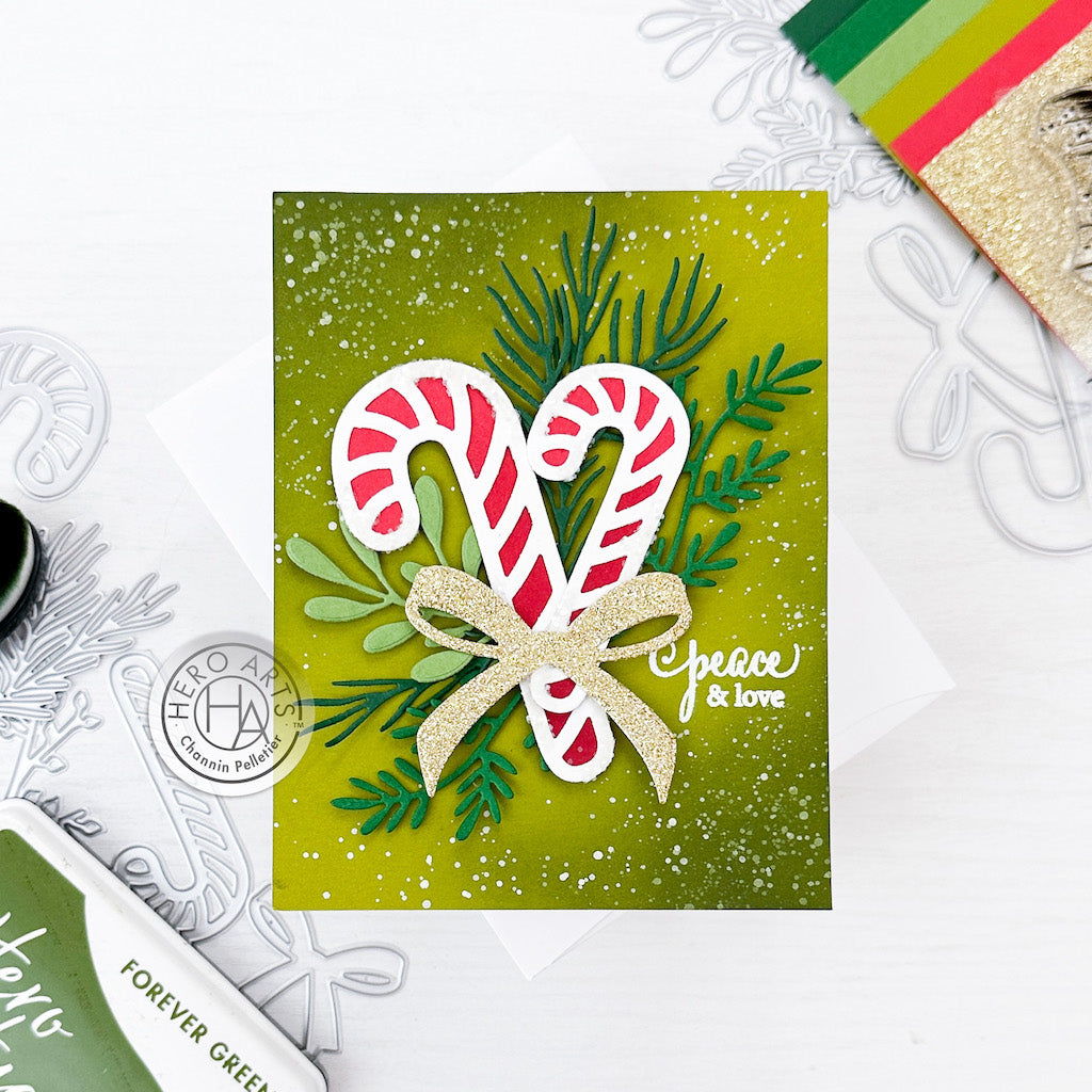 Hero Arts Candy Cane Fancy Die