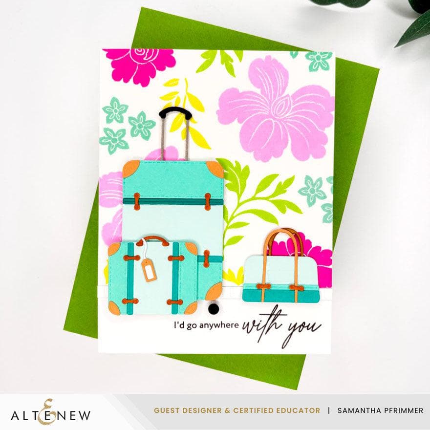 Altenew Creative Cuts: Pack Your Bags Die Set