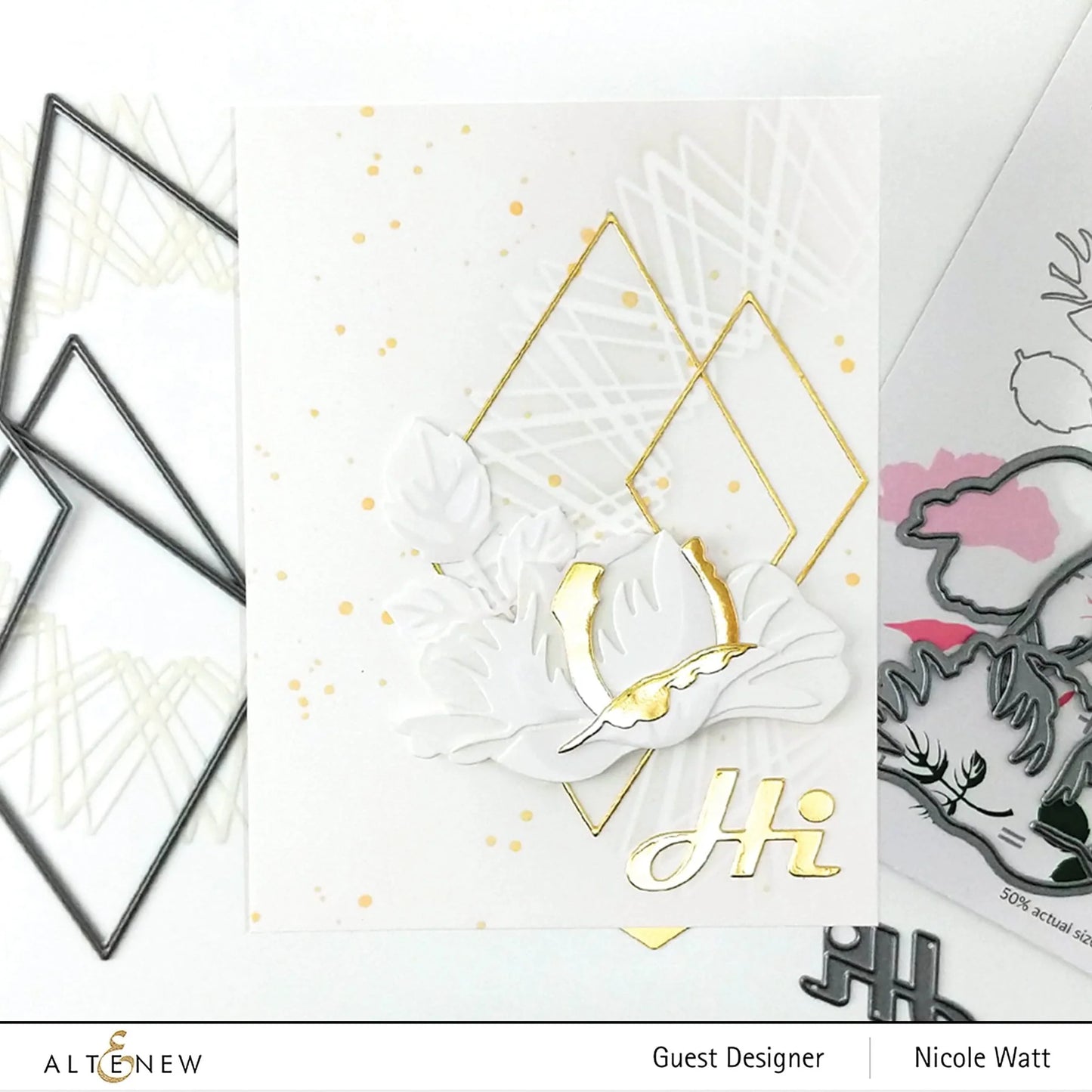 Altenew Fine Frames Diamonds Die Set