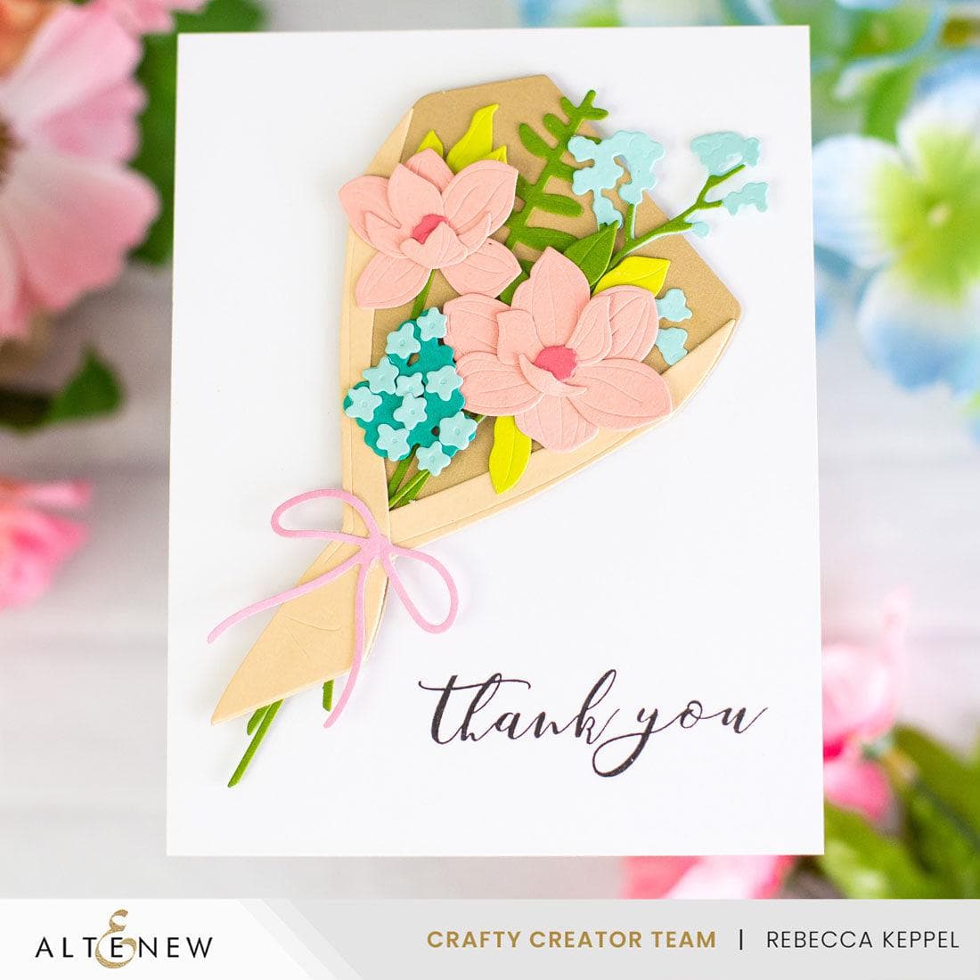 Altenew Parchment Bouquet Die Set