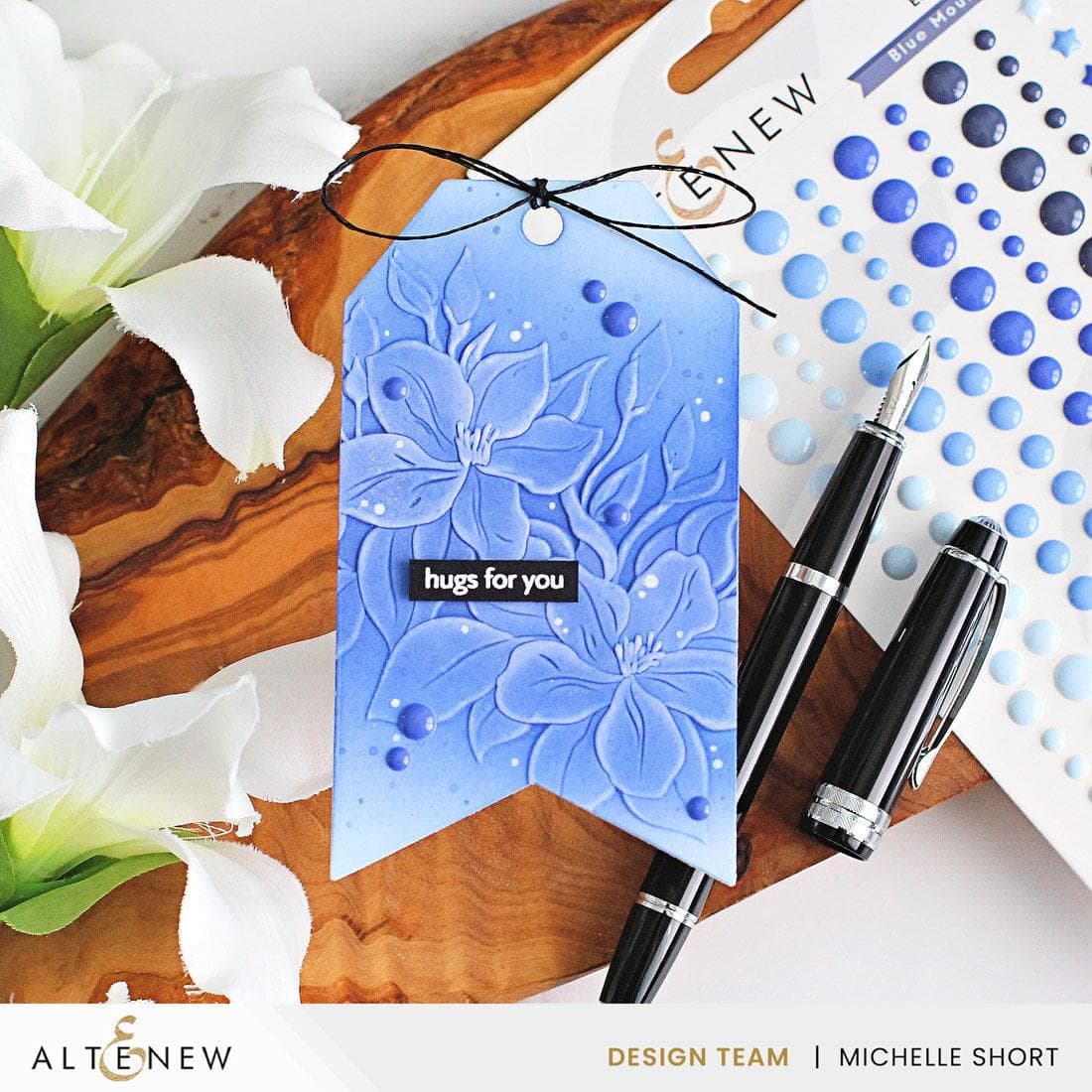 Altenew Blue Mountains Enamel Dots