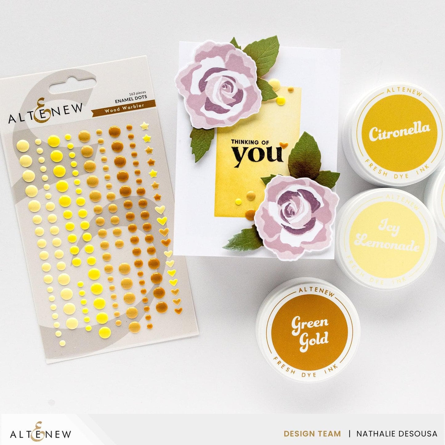 Altenew Wood Warbler Enamel Dots