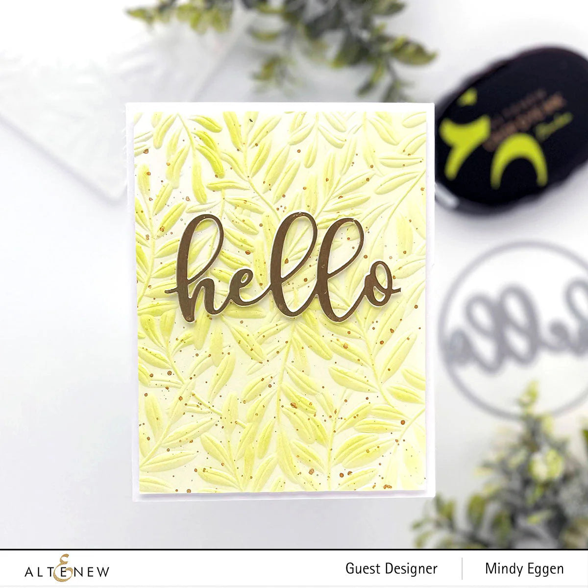 Altenew Curving Leaves 3D Embossing Folder