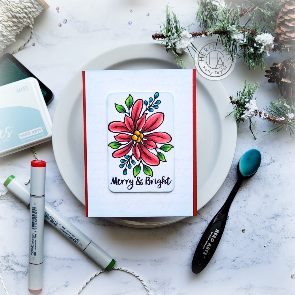 Hero Arts Merry Foliage Bundle (Stamps & Dies)