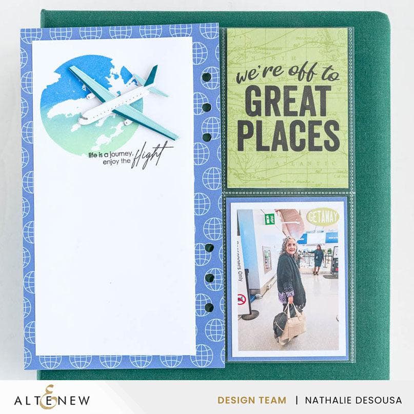 Altenew Mini Delight: Enjoy the Flight Stamp & Die Set