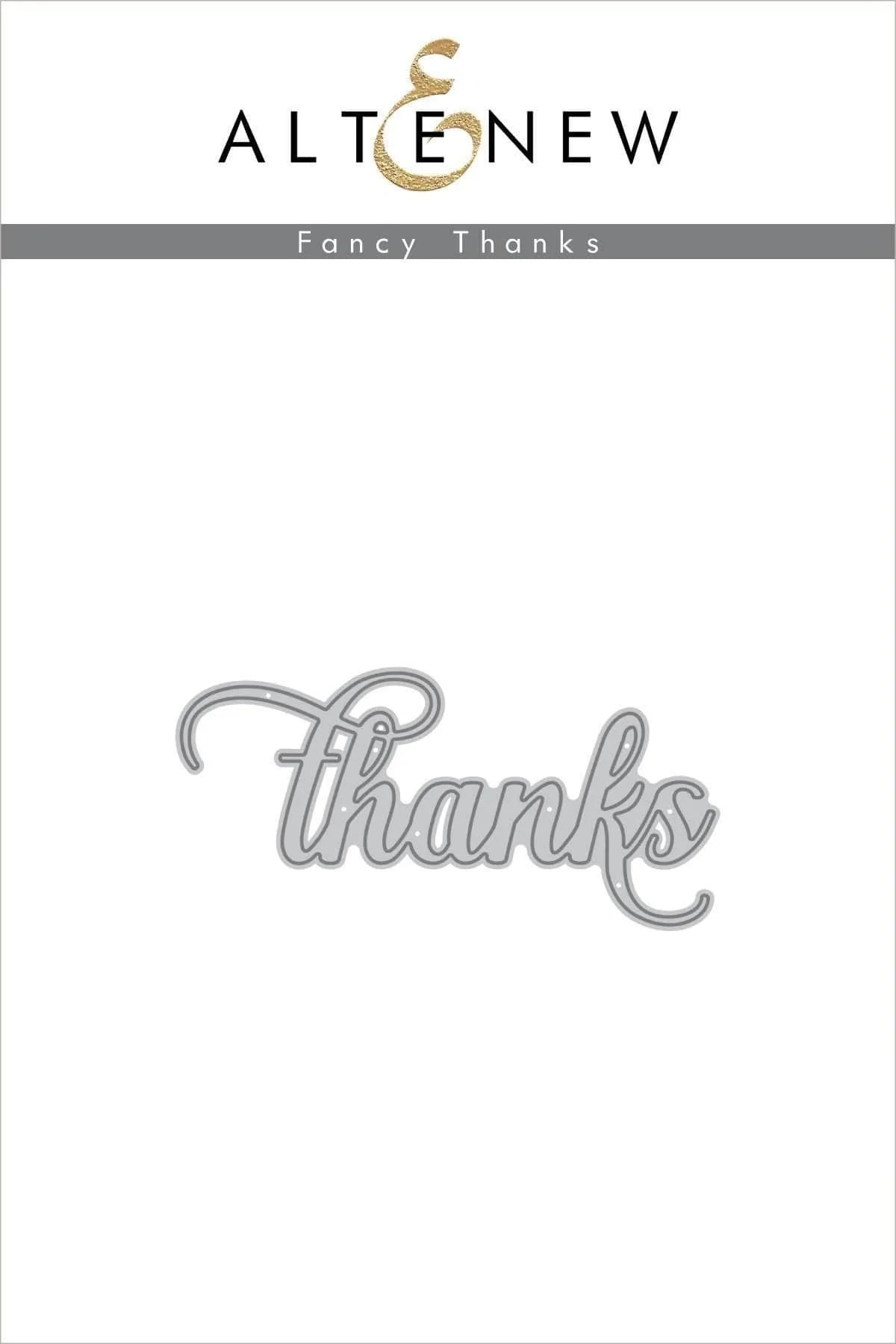 Altenew Fancy Thanks Die