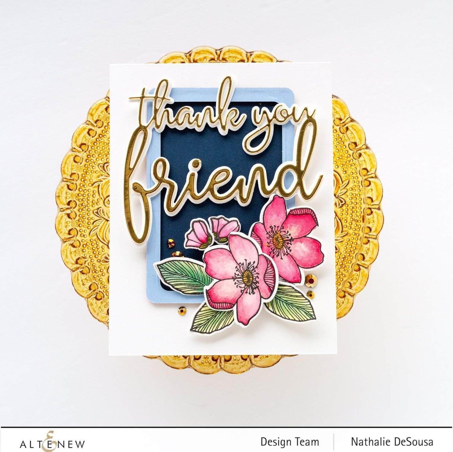 Altenew Thank You for Being My Friend Die Set