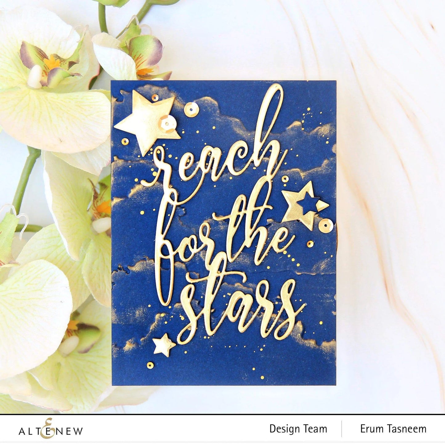 Altenew Cloudy Day 3D Embossing Folder