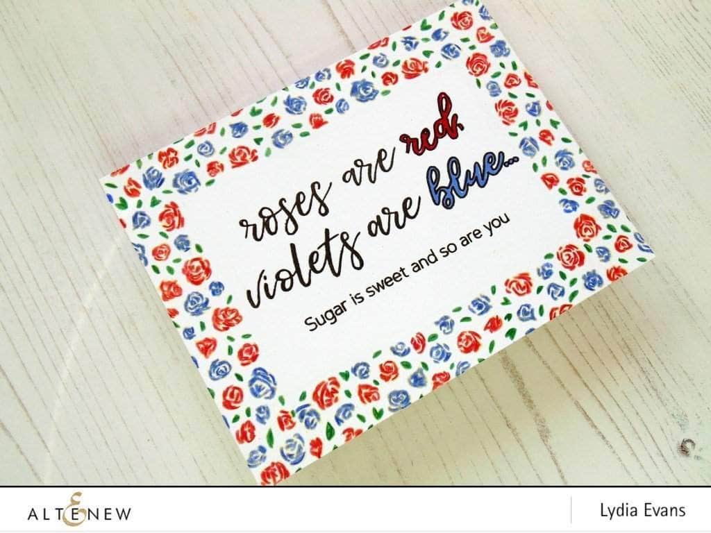 Altenew Love Letters Stamp Set