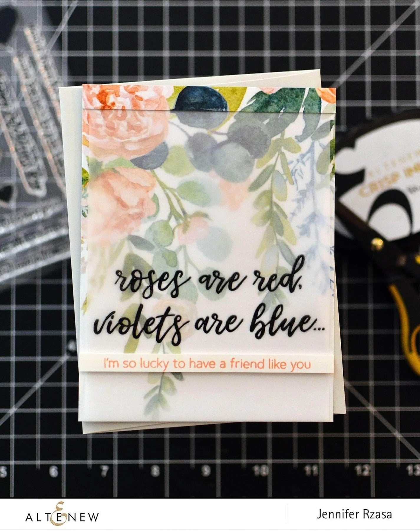 Altenew Love Letters Stamp Set