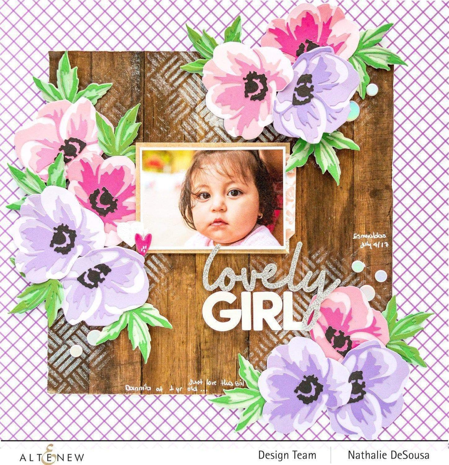 Altenew Square Weave Pattern Stencil