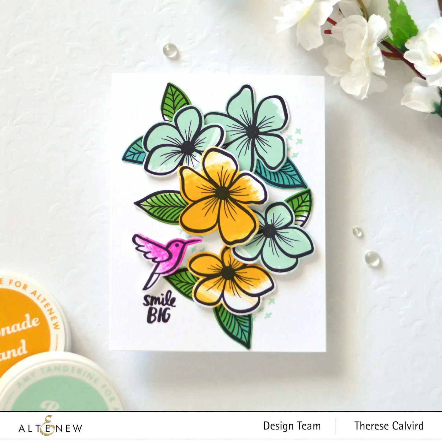 Altenew Deco Garden Fresh Dye Inks Mini Cube Set