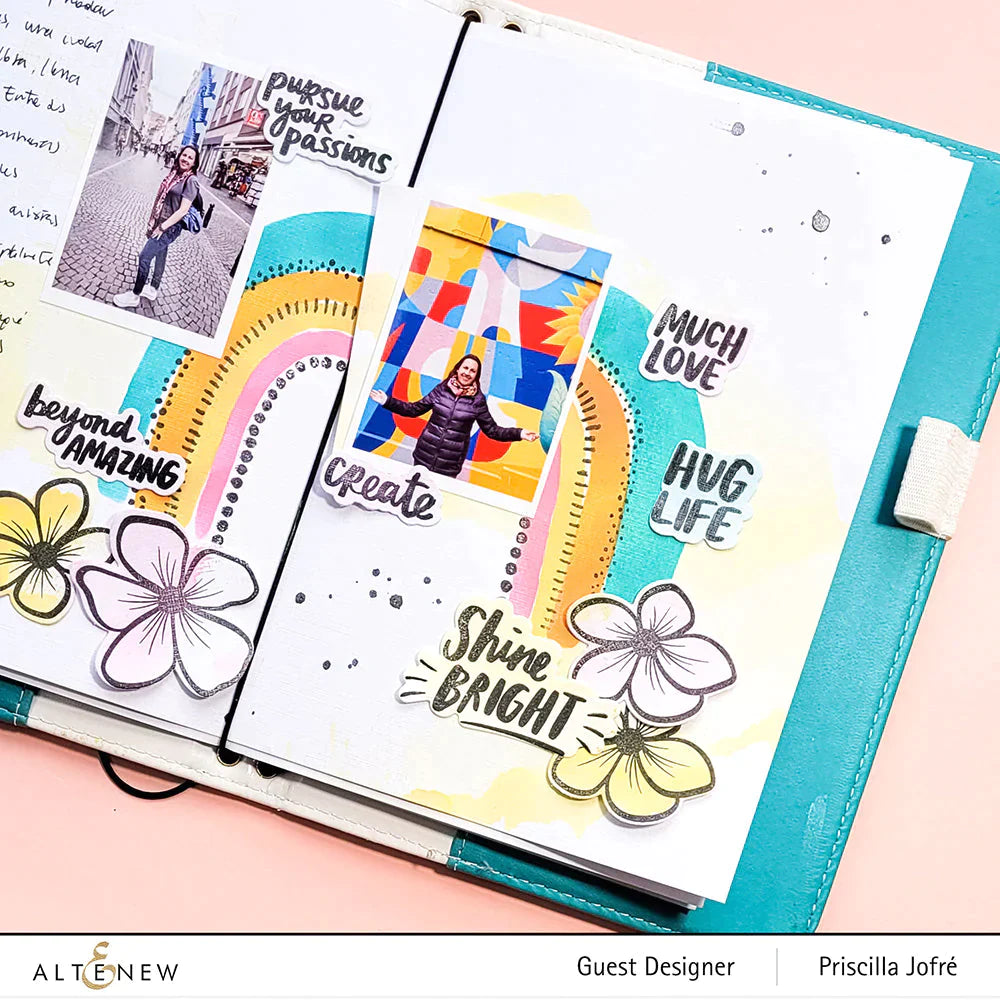 Altenew Deco Summer Sunrise Dye Inks Mini Cube Set