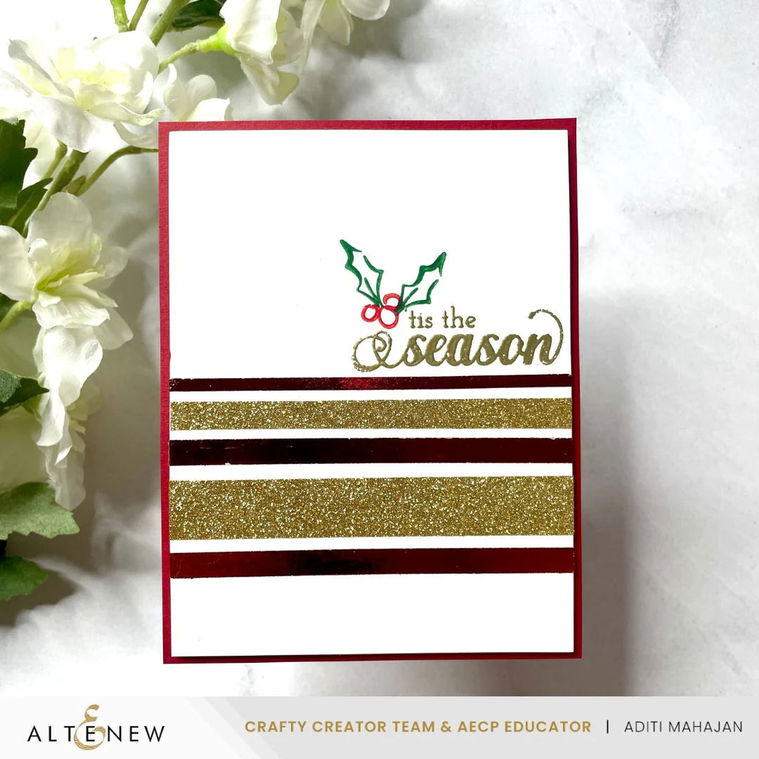 Altenew Hot Foil Roll - Berry Red Mirror