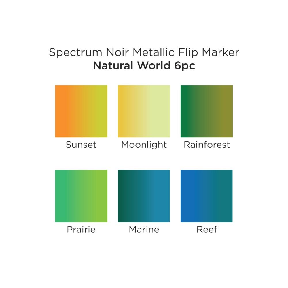 Spectrum noir Metallic Flip Marker