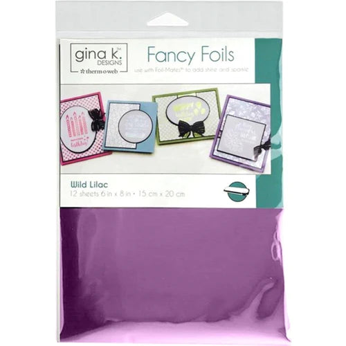 Gina K Designs/Thermoweb Fancy Foils - Wild Lilac