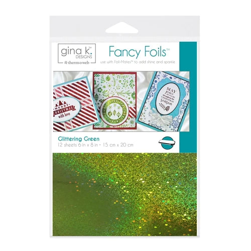 Gina K Designs/Thermoweb Fancy Foils -Glittering Green